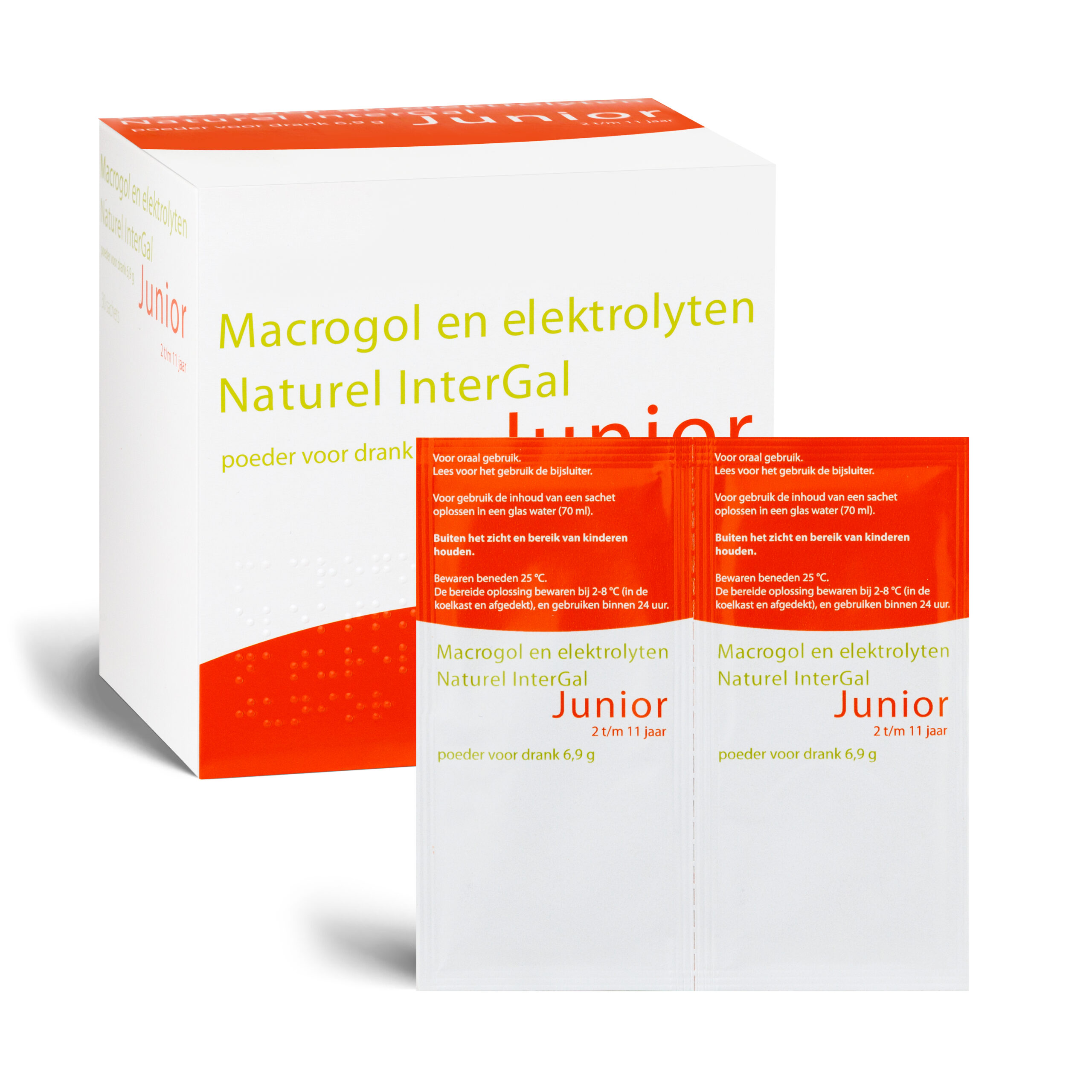 Macrogol en elektrolyten Naturel InterGal Junior
